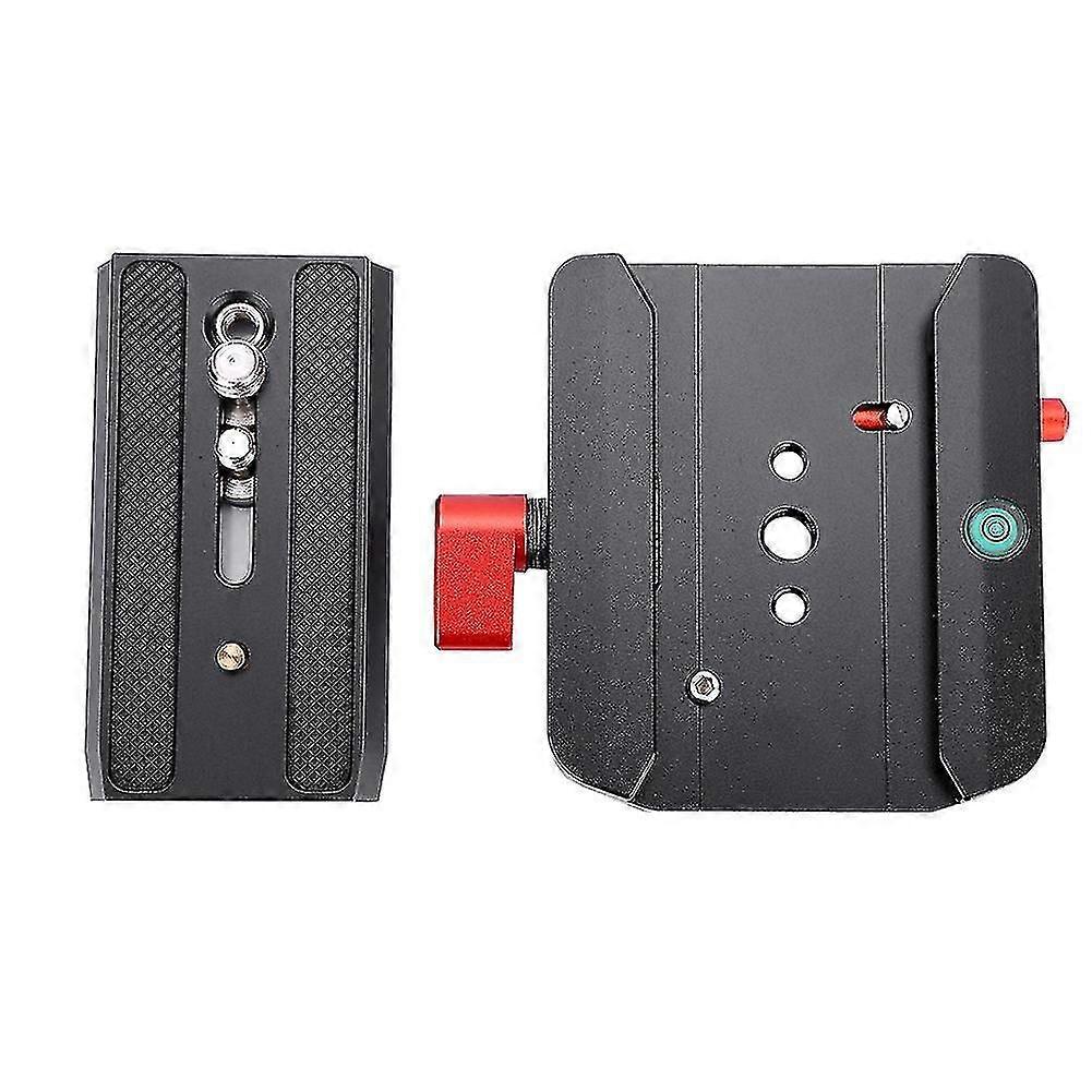 Aluminium Alloy 1/4' & 3/8' Bubble Level Mini Quick Release Plate Photography Accessory