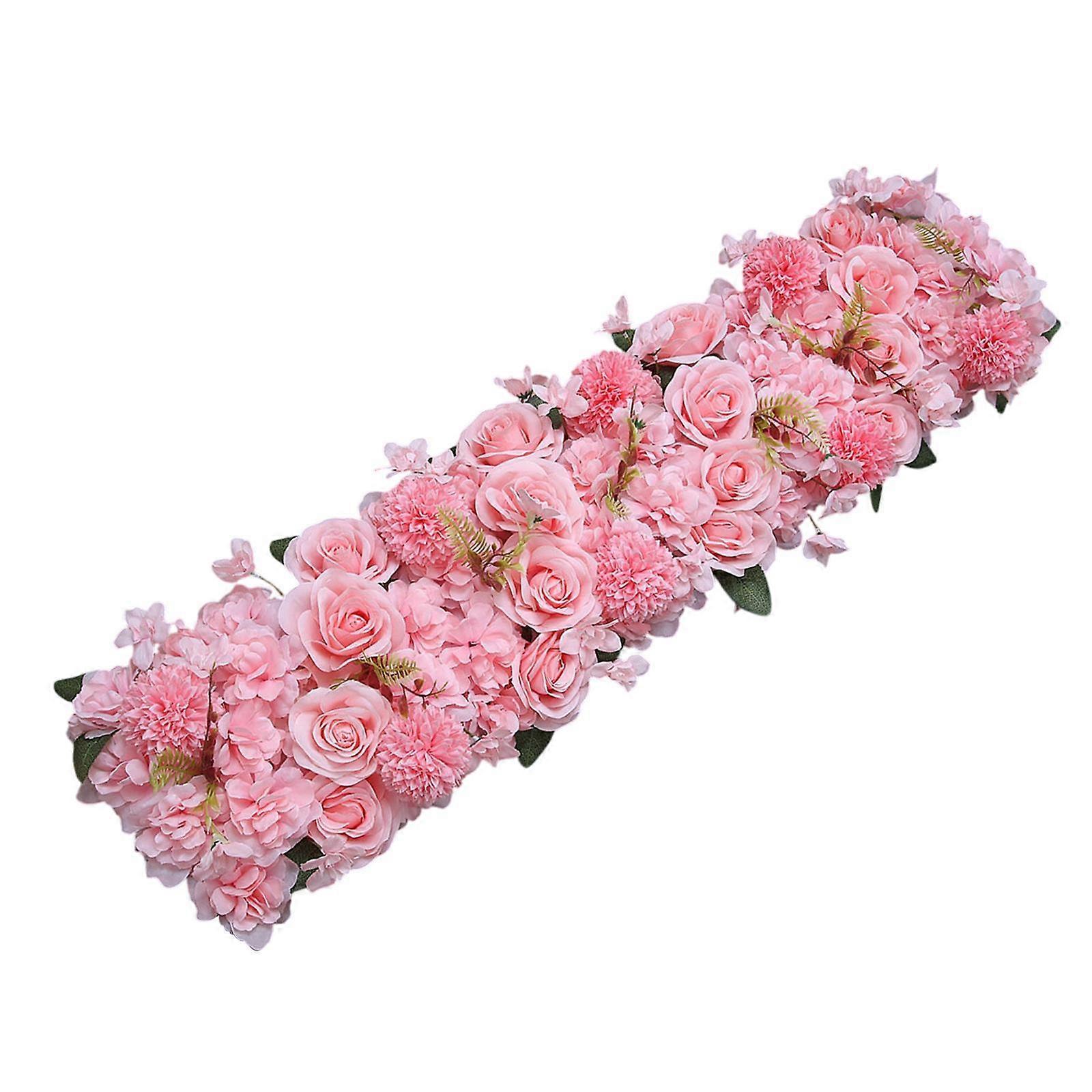 Backdrop Flower Panel, Silk Flower Dining Table Centerpiece Floral Panel