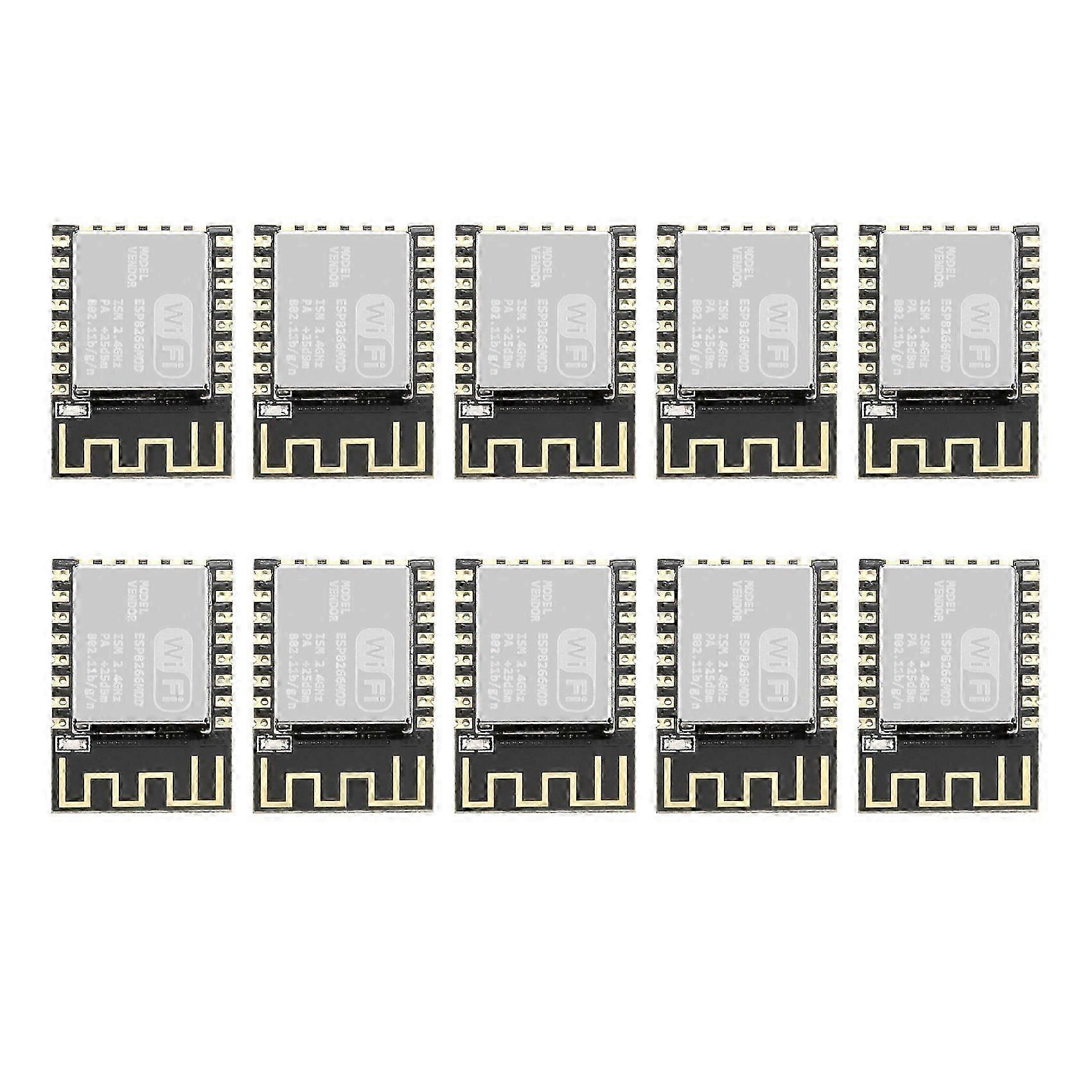 10 stk / parti ESP8266 ESP-12F Remote Serial Port WIFI trådløst modul Network Development Board