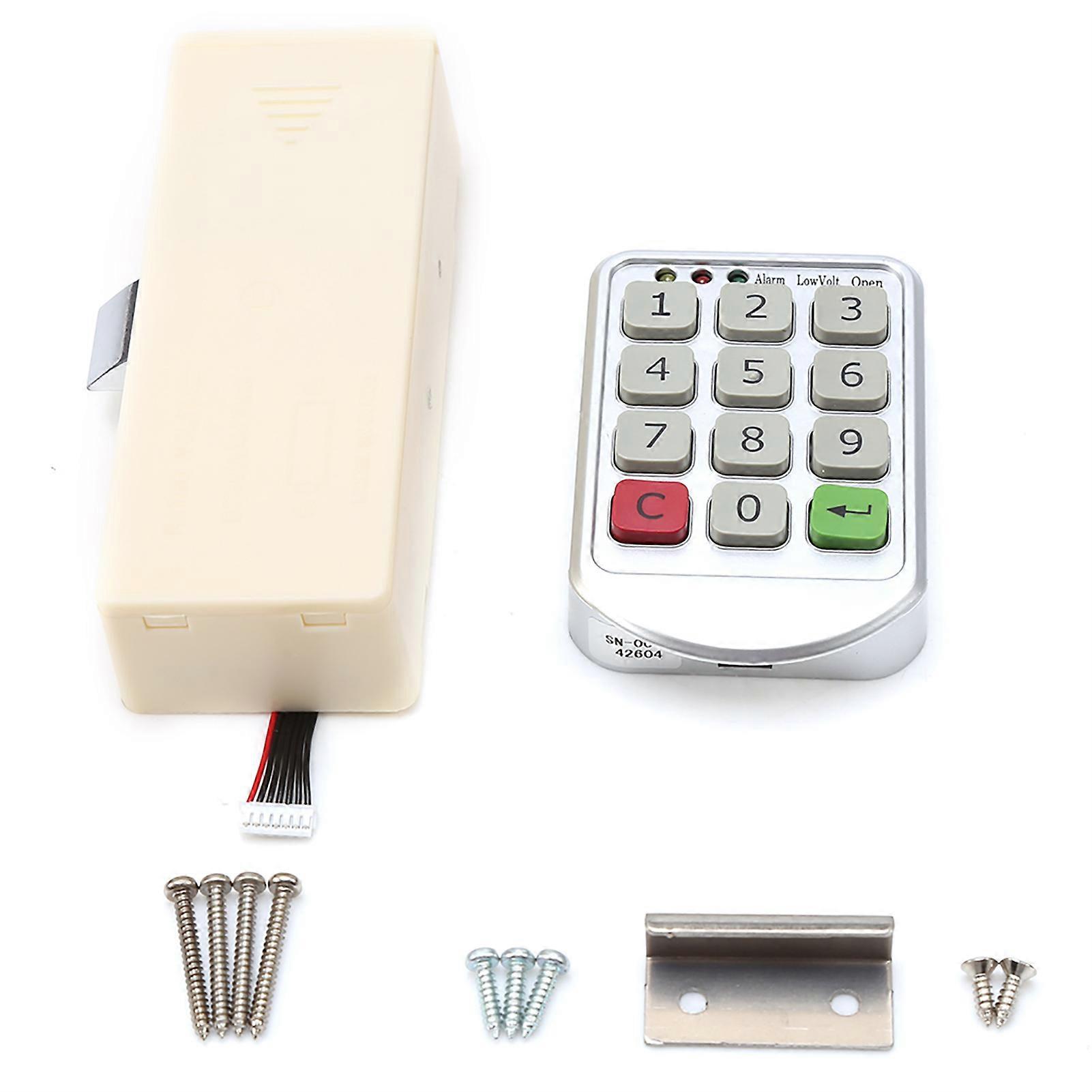 Intelligent digital electronic password keyboard digital cabinet door password lock