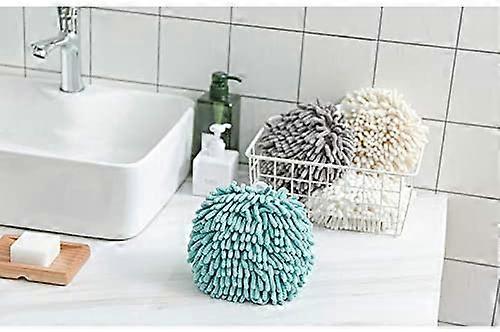 Fuzzy Ball Towels Set for Quick Hand Drying (Set of 2)