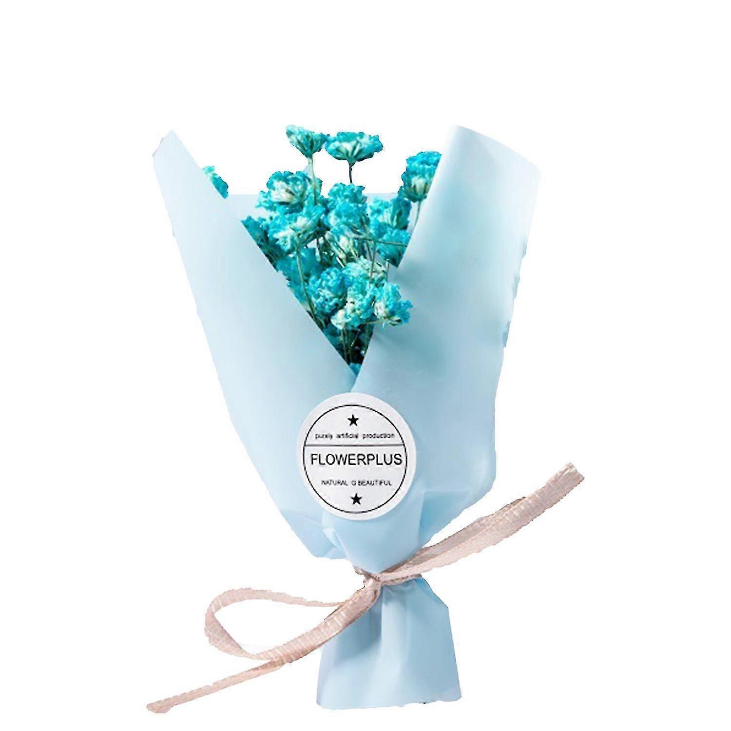 Faux Bouquet Gypsophila Paniculata Not Wither Fadeless No Watering Handmade Simulation Mini Bouquet