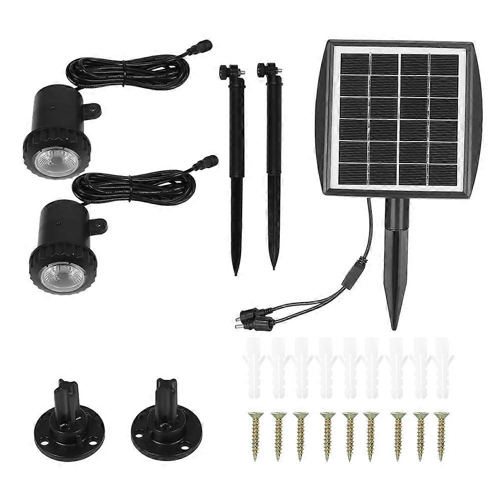 Solar Energy Charging Aquarium Fish Tank Swimming Pool Underwater Lamp Light