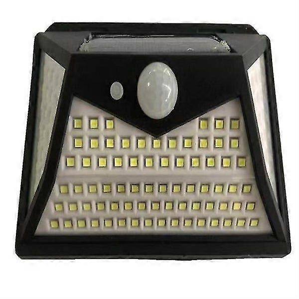 High Capacity 118 LED Solar Lights with Waterproof IP65, 3 Lighting Modes, and High-Efficiency Solar Panel