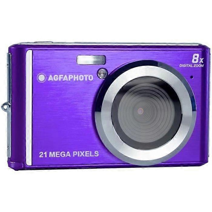 AGFA PHOTO Realishot DC5200 - Kompakte Digitalkamera (21 MP, 2,4'' LCD, 8x Digitalzoom, Lithium-Akku) Lila