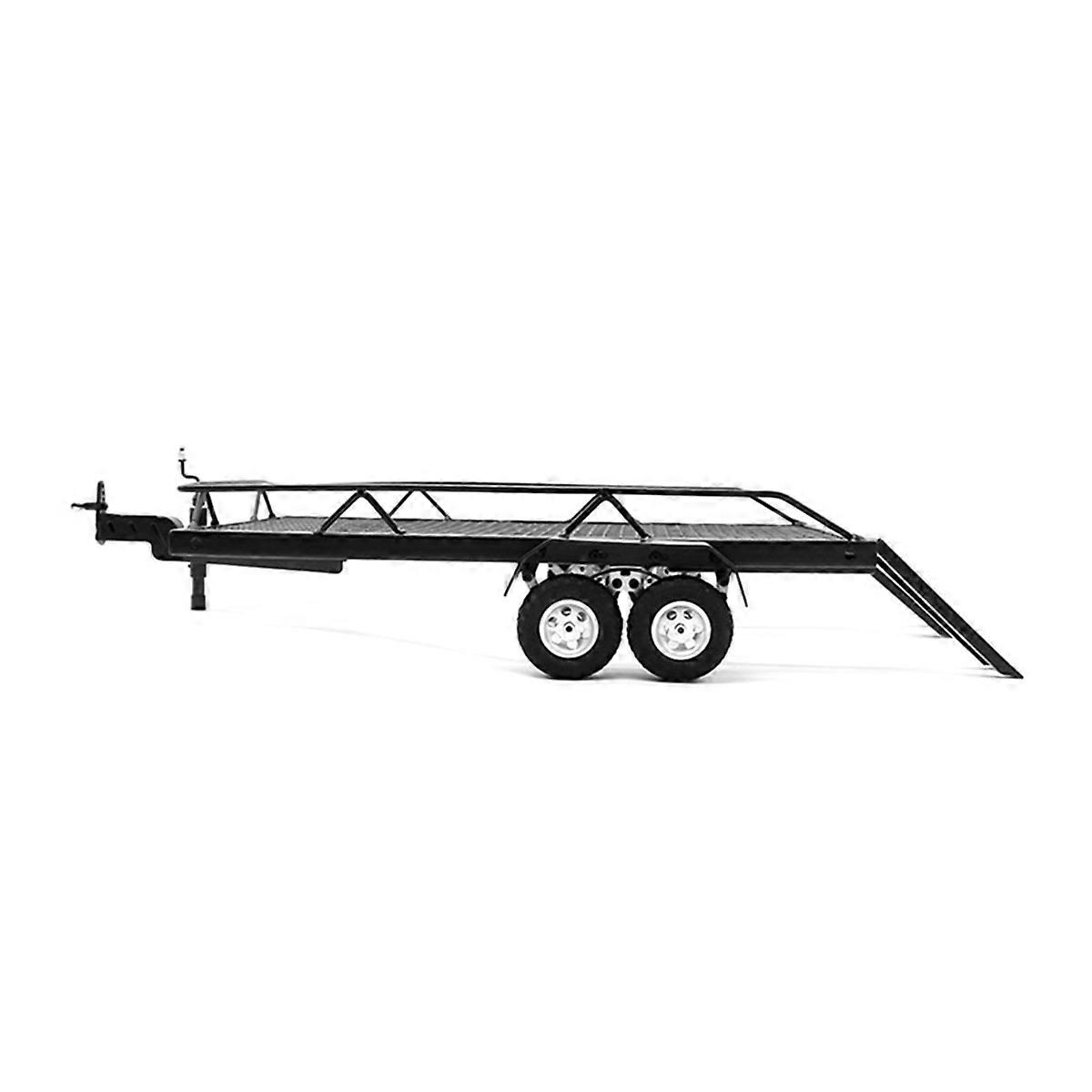 Supporto di traino in metallo nero per auto RC 1/18 RC Trx4m Fms18 Scx24