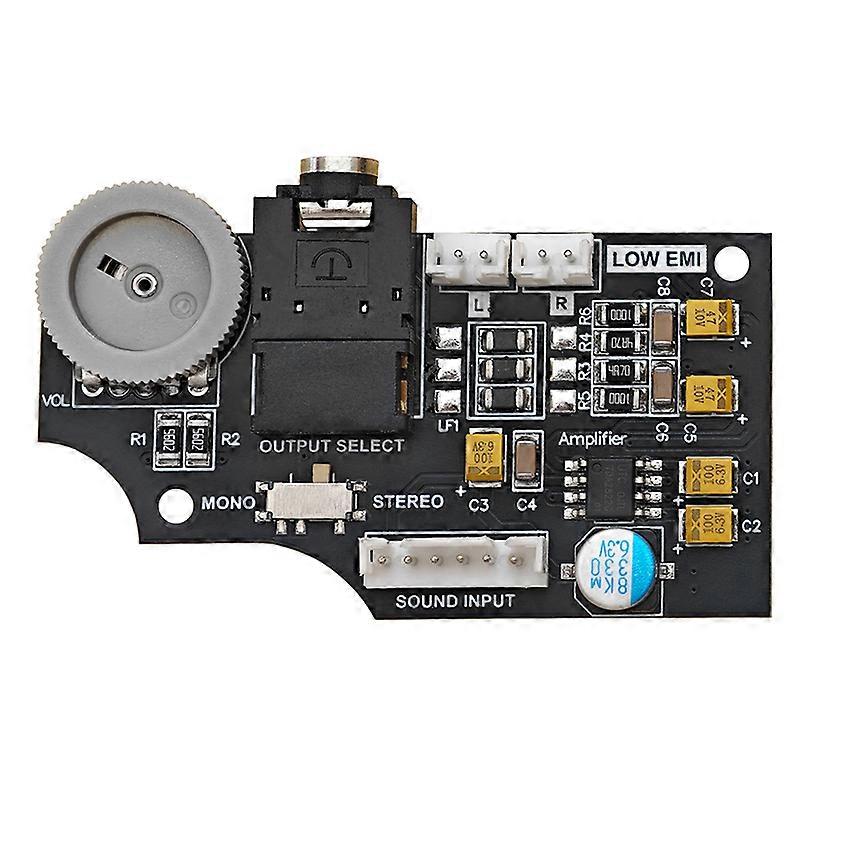 Game Gear GG Handheld Dual Channel Volume Board No Sound Repair for SEGA Game Gear (Grey)