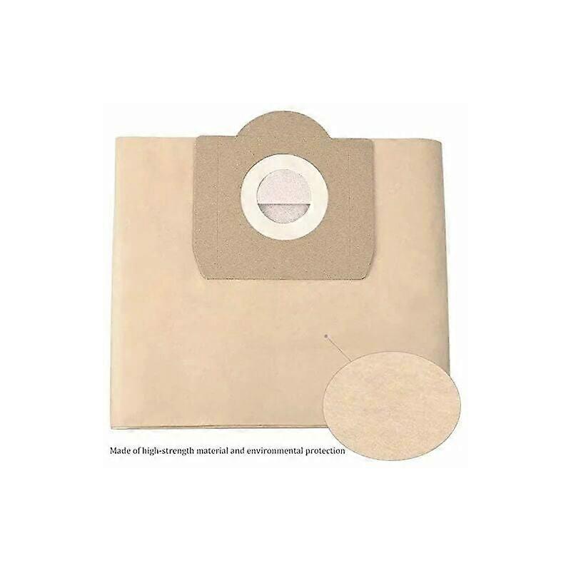 Wet & Dry Vacuum Cleaner Filter Bags, Compatible with Karcher, Air Purification, Easy Install, 2-Layer Microfiltration for Enhanced Filtration,