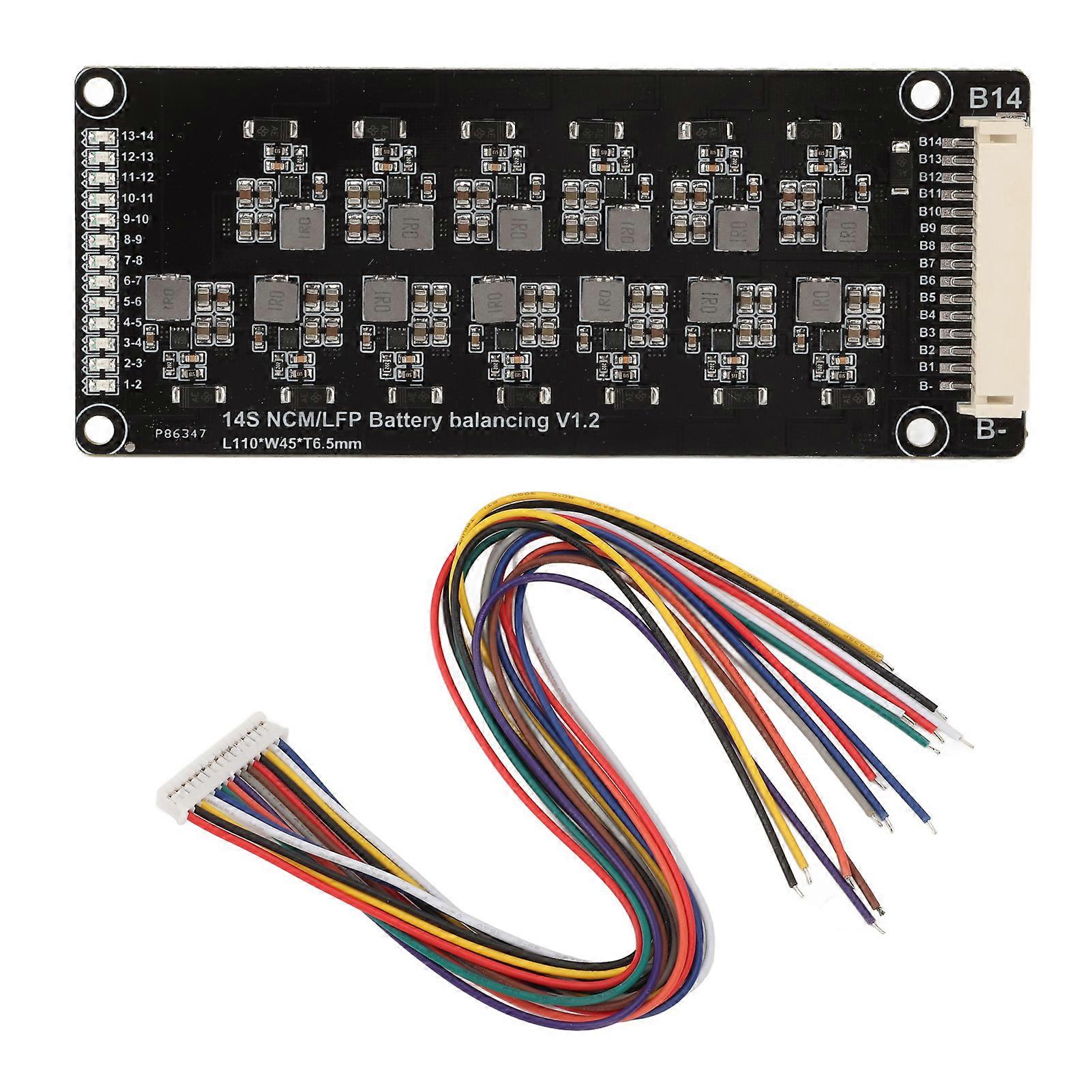 Active Equalizer 1.2A 14 String Automatic nce Inductive Lithium Battery Energy Transfer Board