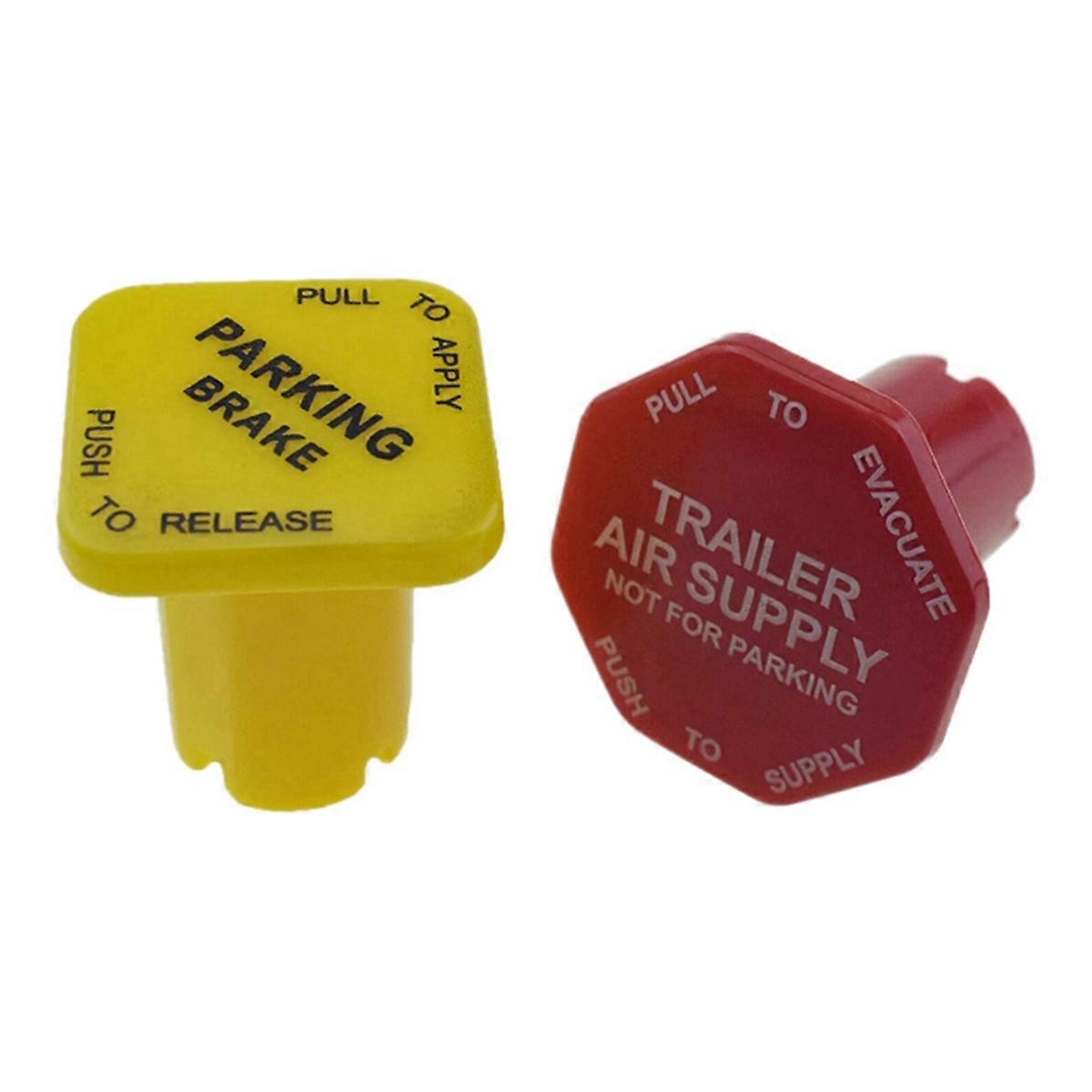 Parking and Air Brake Knobs for Semi Truck Trailer