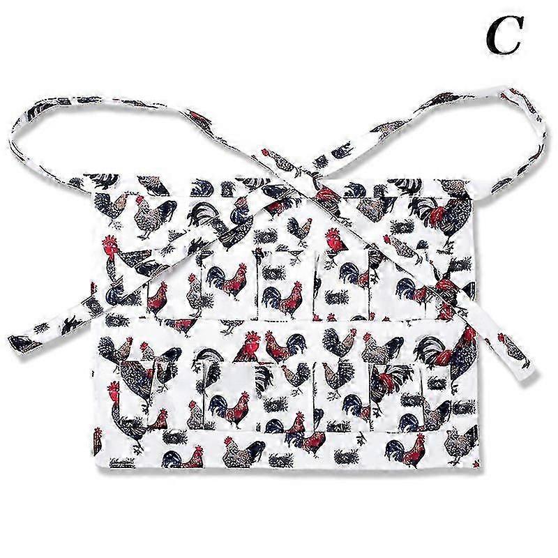 Äggsamling förkläde Multi Pockets Ägg Shatter Resistent Förkläde för bondgård gård
