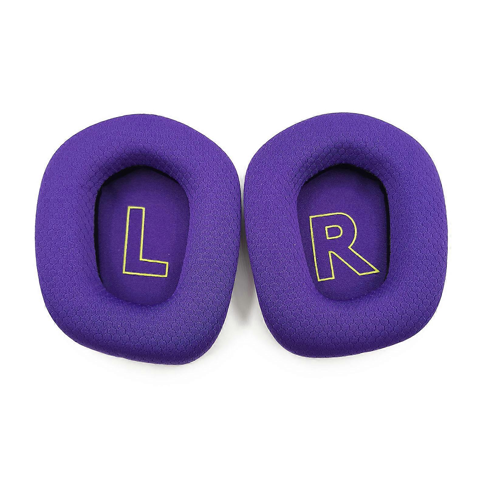 Soft Memory Foam Earpads for G733 G335 Headphone Ear Cushion Elastic Headphone Cover Headset Sleeve Purple