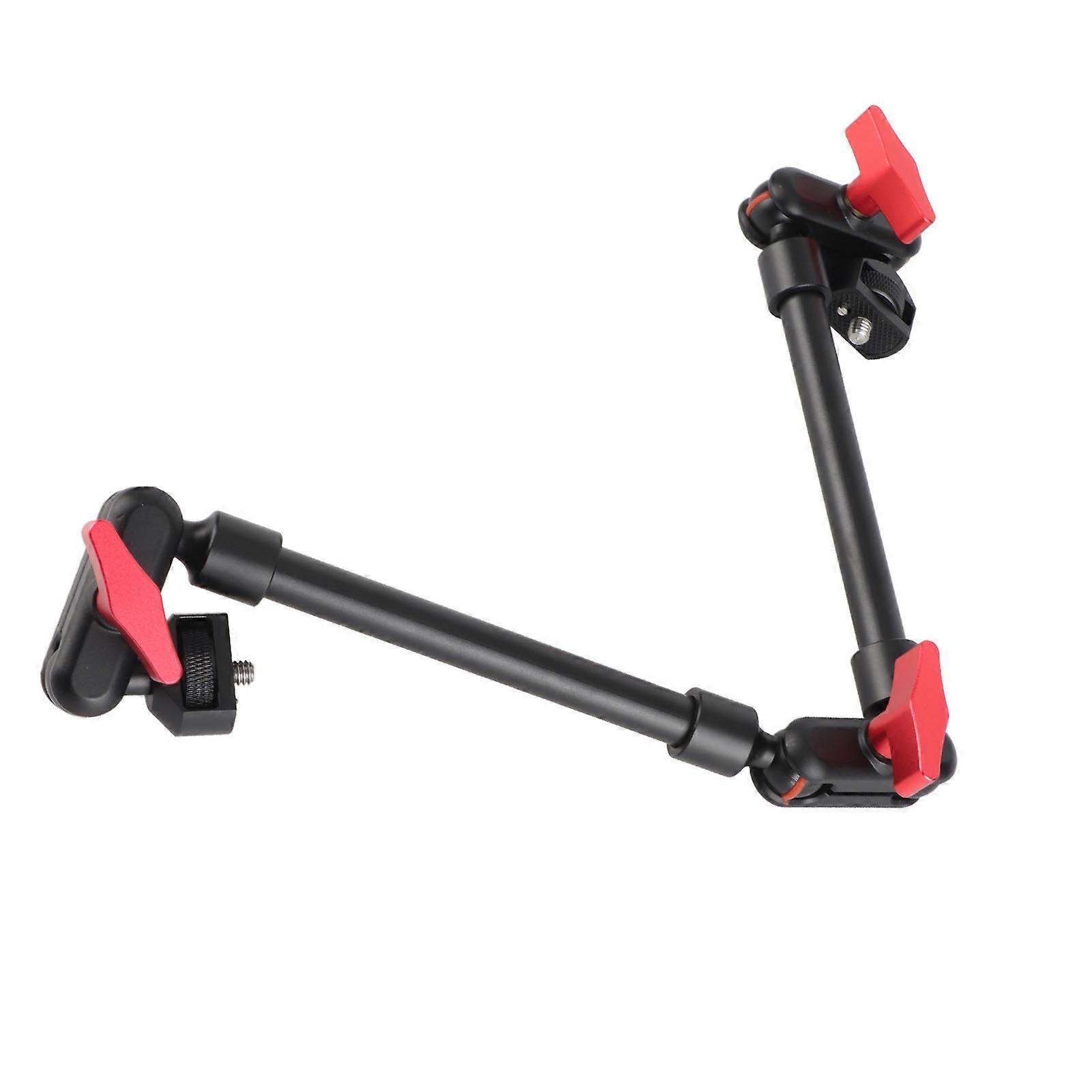 Articulating Arm 22 Inch 1/4in Screw Double Ball Head Multi Angle Adjustable Extension Rod for Phone Camera