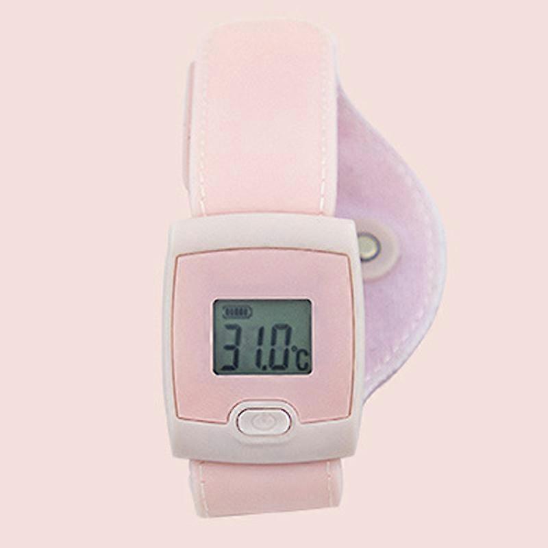 Digital bebé inteligente Bluetooth termómetro Smart fiebres pulsera de temperatura LCD pantalla para niños adultos