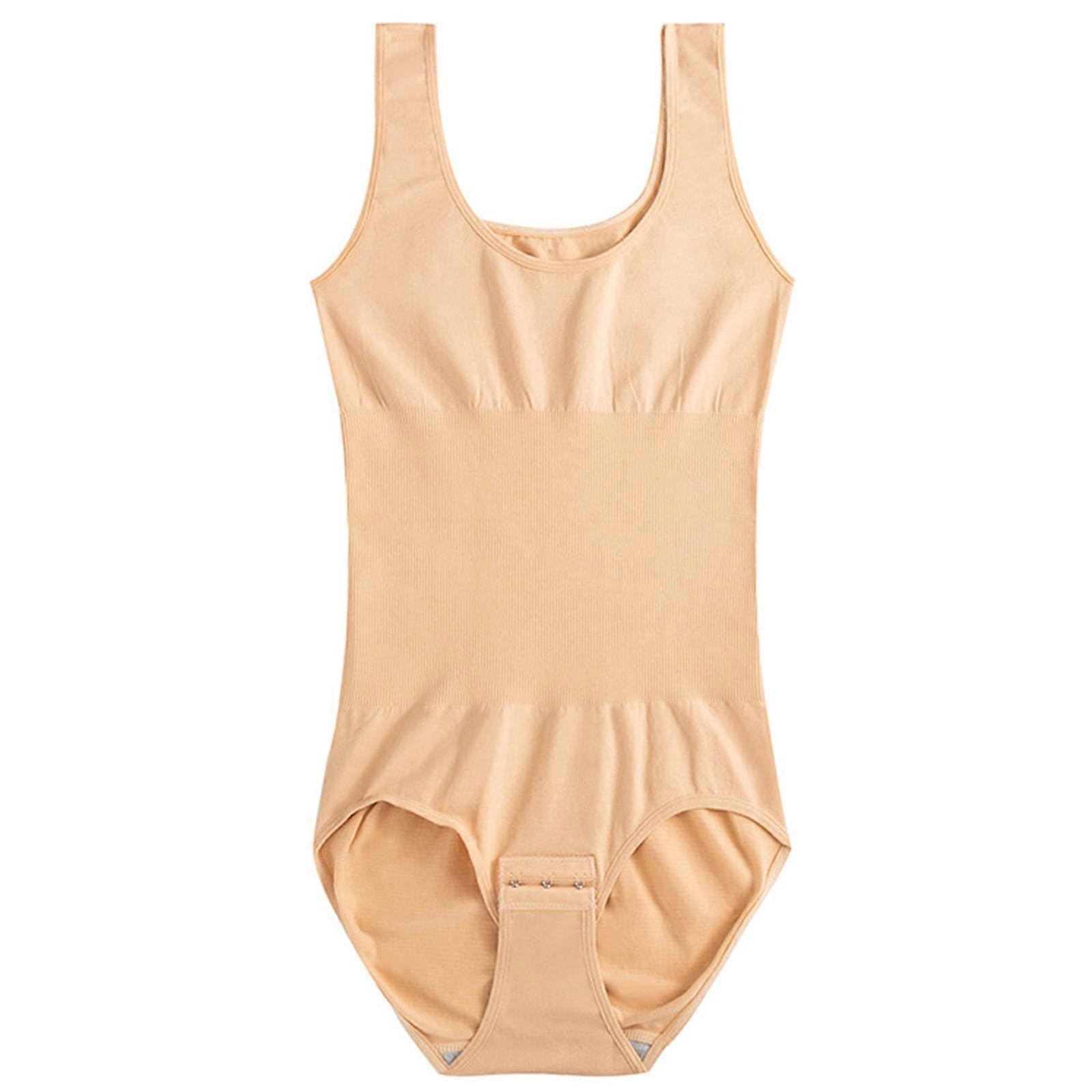 בקרת בטן מאמן מותניים גוף מלא מעצב בגד גוף בגד דחיסה לנשים מפשעה אבזם הרזיה צבע בגדי גוף M L