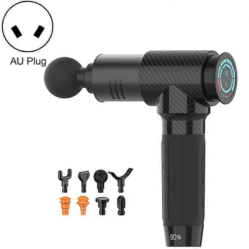 Y10フィットネスマッサージ筋膜筋振動マッサージャー、仕様:30ギアカーボンファイバー