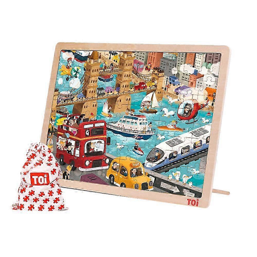 Wooden Jigsaw Puzzles for Kids Puzzles with 100 Unique