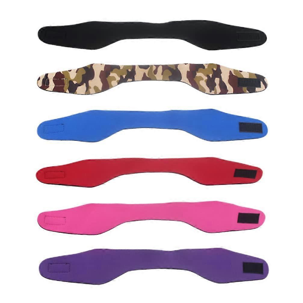 6pcs Kids Swimming Hair Band and Ear Plugs Set for Swimming, Adjustable Headband Swim Accessories, Soft Durable Material