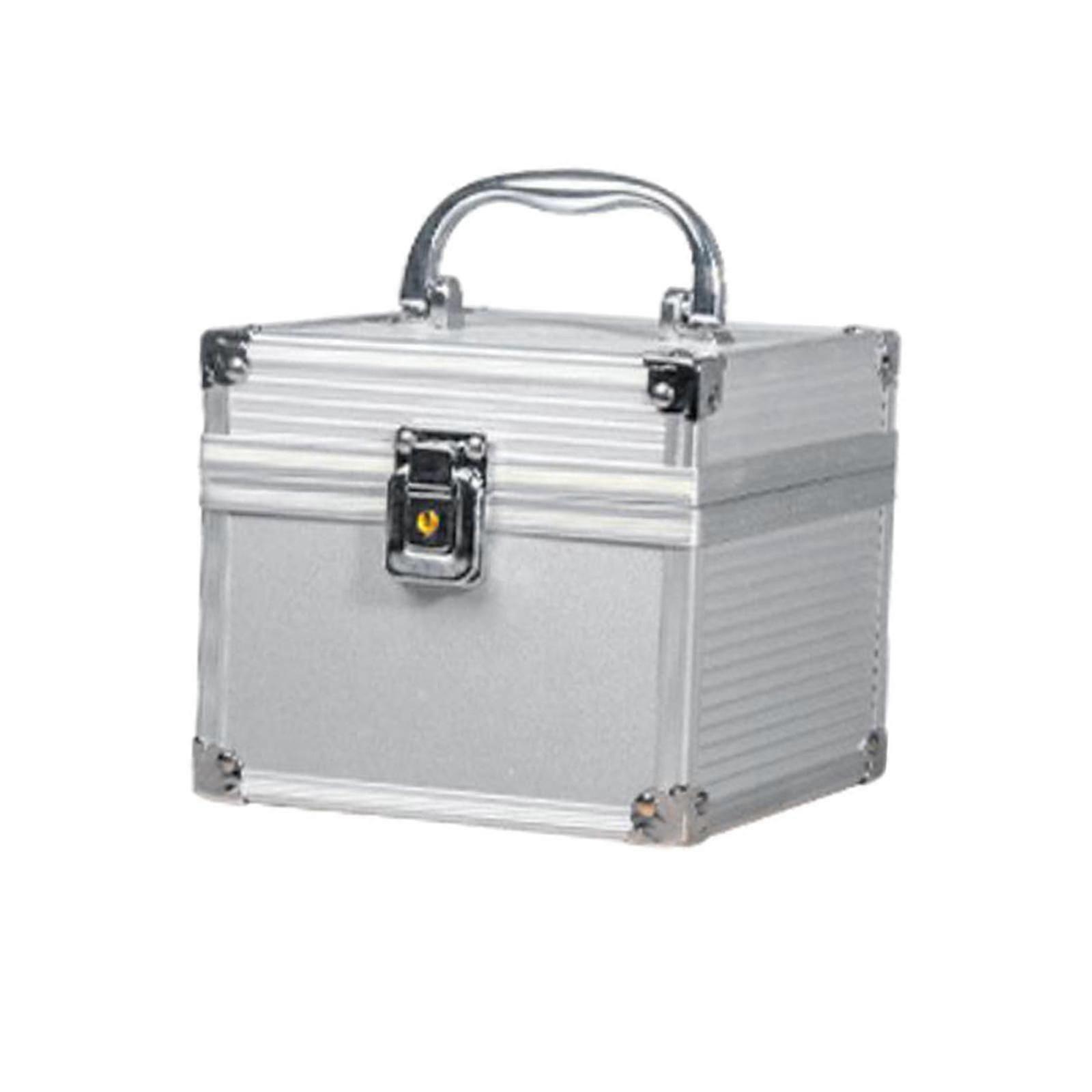 2026 NEW Stamps Lock Box Portable Locker Chest for Passports 4 grid