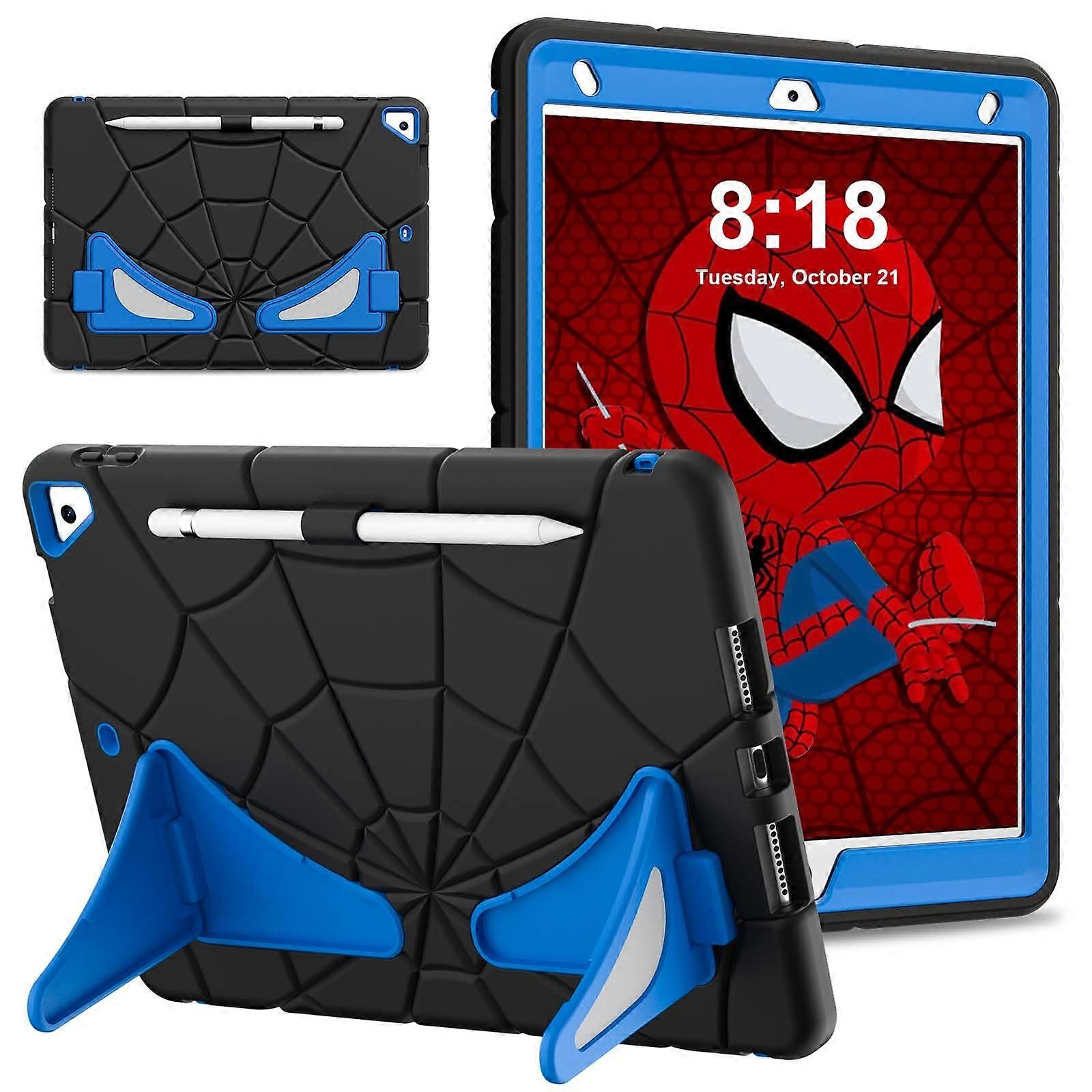Protective Case for iPad 10.2 Inch (//2019, 9/8/7 Generation) with Holder and Bracket, Compatible with iPad 9/8/7