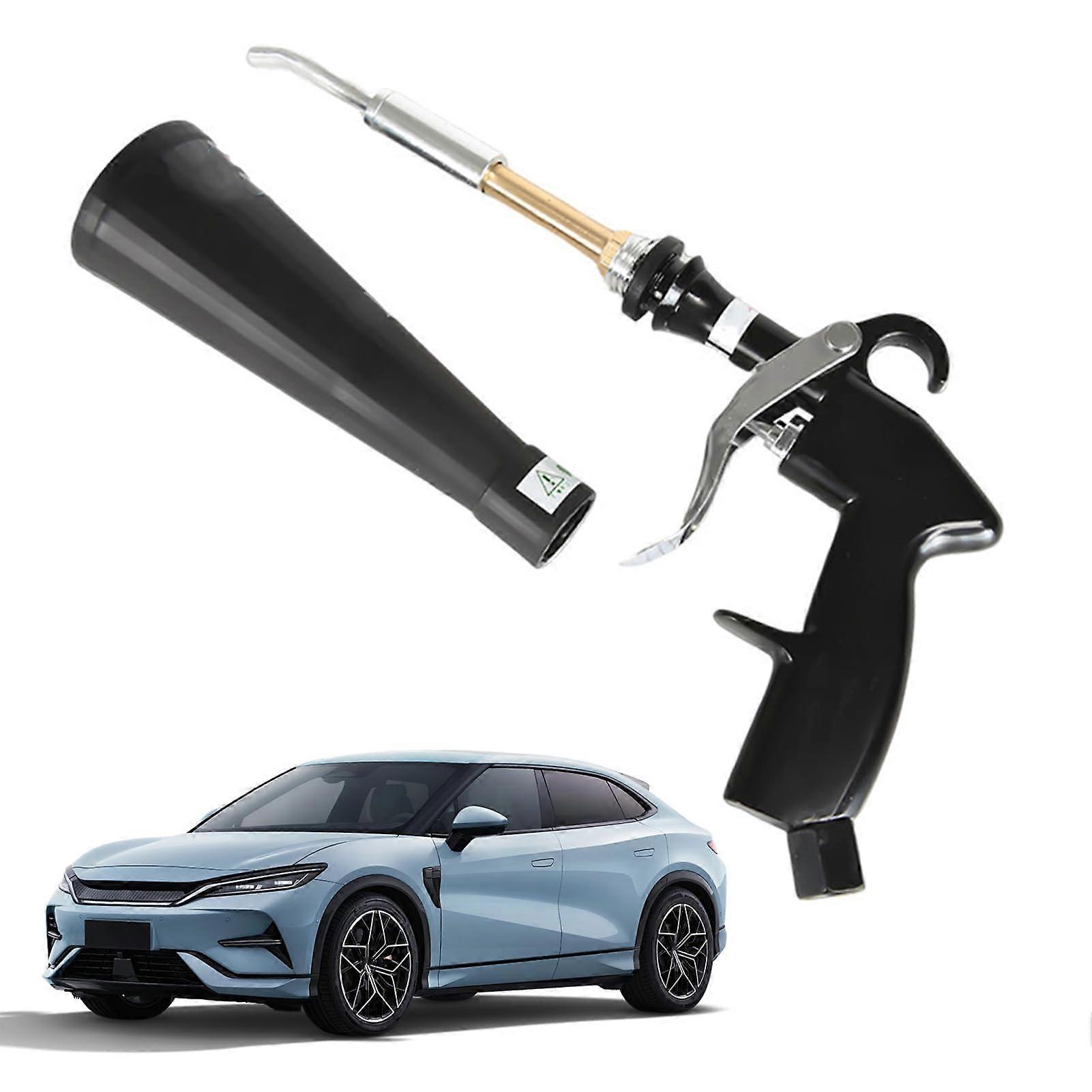 Tornado Dry Cleaning Gun, Car Blow Gun, Quickly Removes Surface Dirt and Dust, Use with Air Compressor (1 Nozzle)