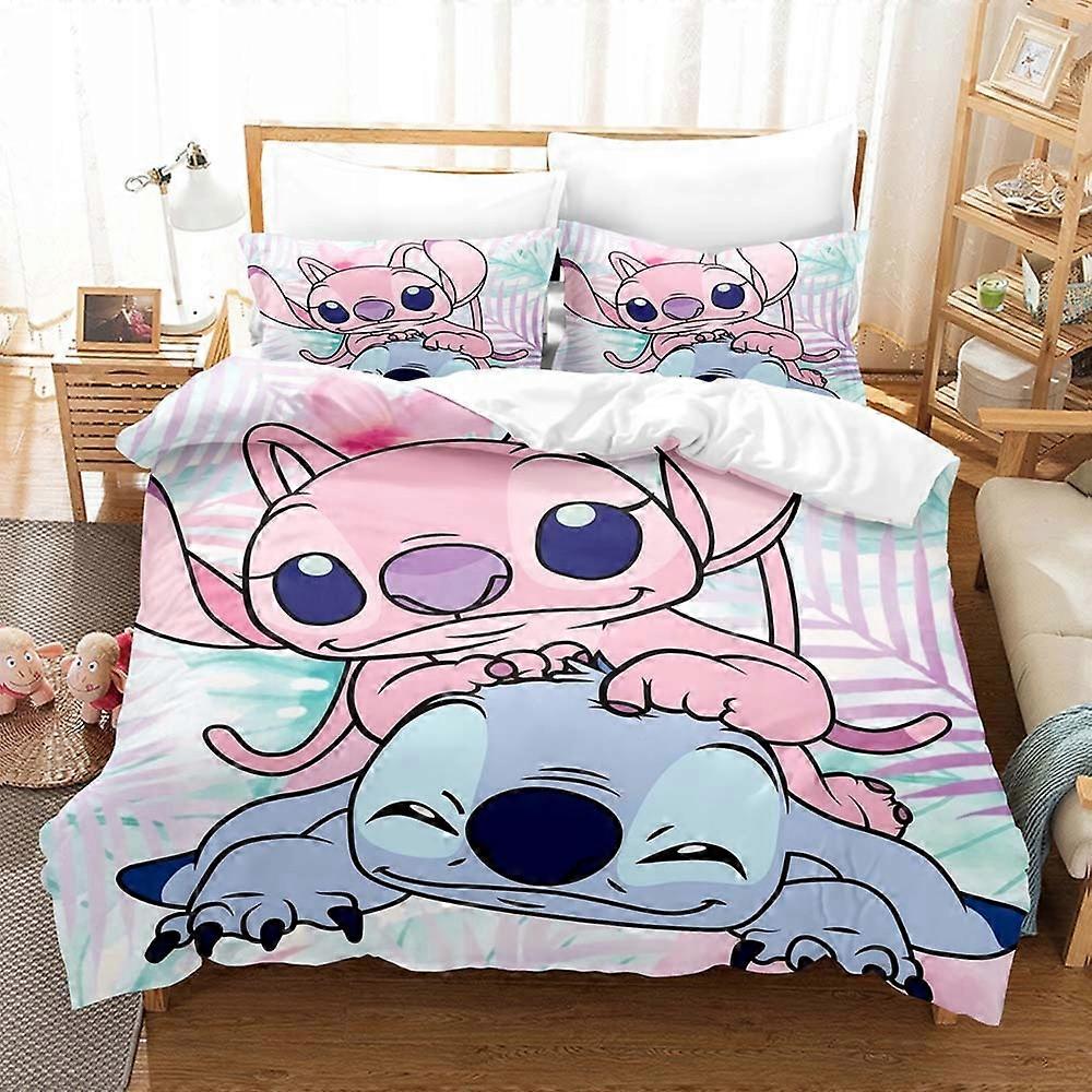 Stitch 3d Bedding Set Pillowcase 160x200