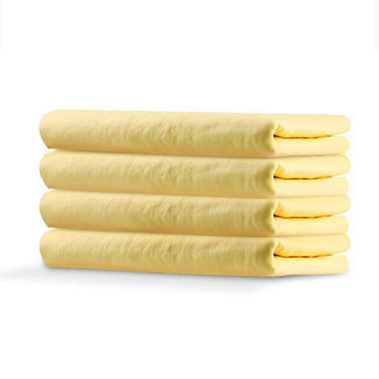 Pet Cleaning Tool PVA Deerskin Quick Dry Absorbent Towel 66*43 Bag High Quality - Yellow