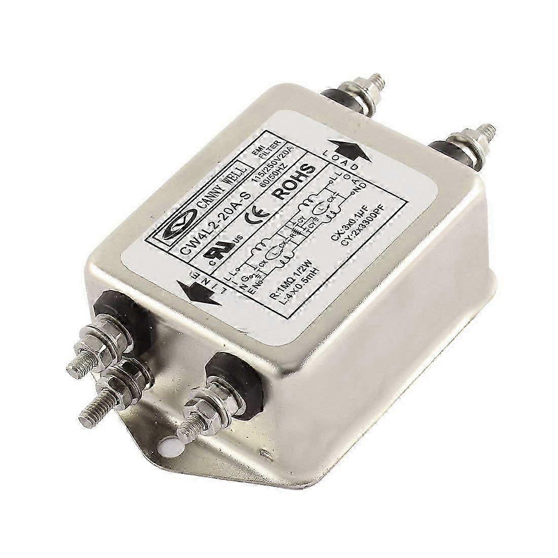 Nxtop AC 115/250V 20A CW4L2-20A-S Rauschunterdrückung Leistung EMI Filter