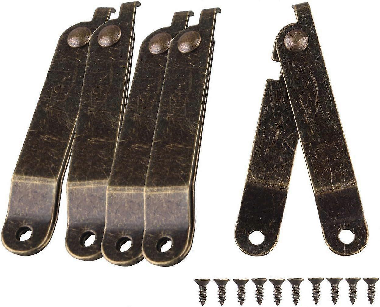 5 - Hinged Hinges - Small Bronze