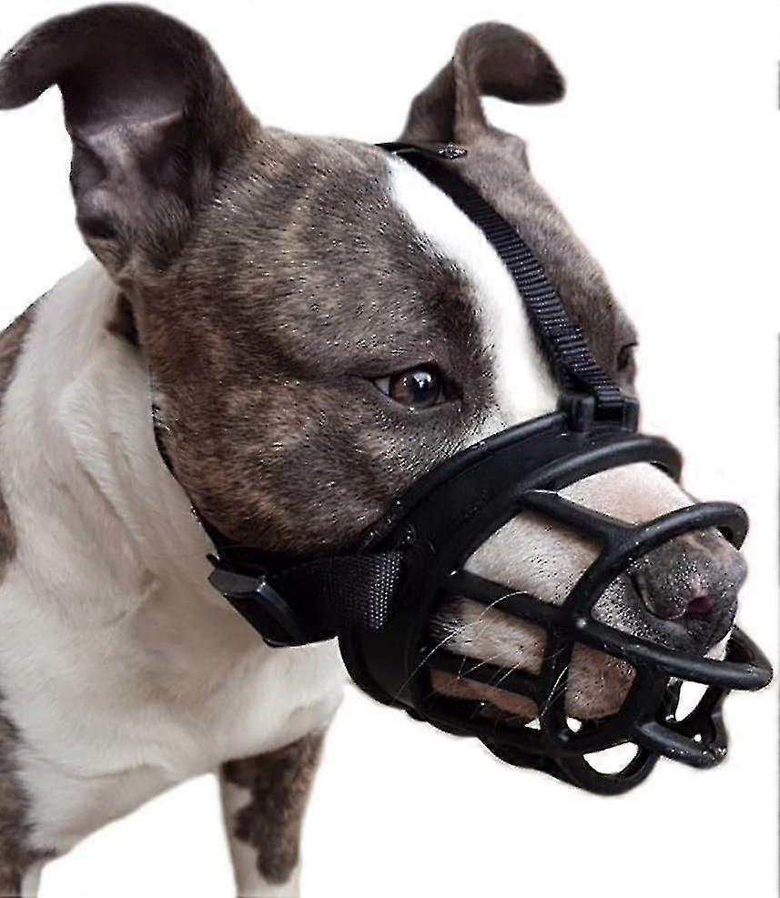 2024 New Soft Basket Muzzle For Dogs Secure And Comfortable Fit, Better Prevent Bites, Chewing And Barking Muzzle Xd.
