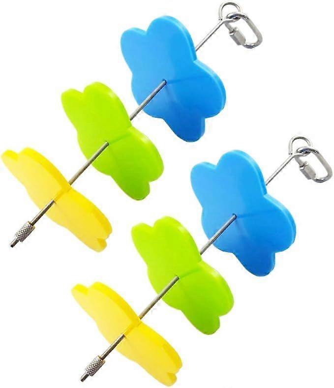 2 PCS Bird Stainless Steel Skewer Fruit Vegetable Holder Parrot Foraging Toy