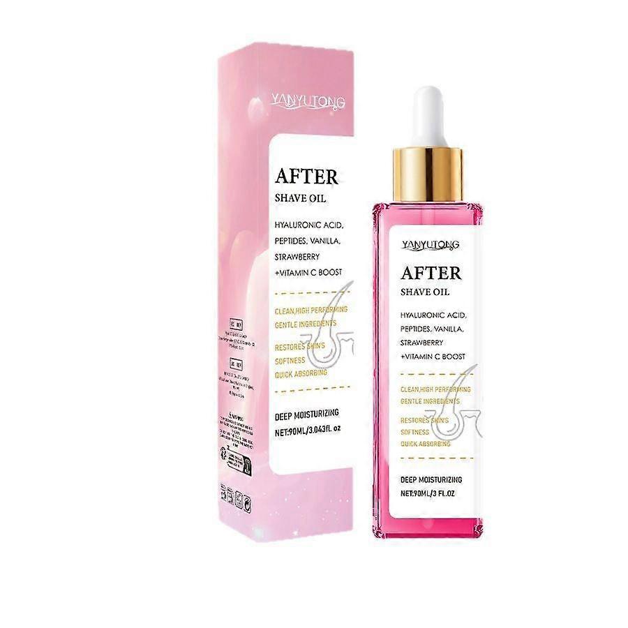 زيت الفراولة والفانيليا بعد الحلاقة للنساء للحصول على بشرة ناعمة ، زيت ناعم بعد الحلاقة ، يمنع نمو الشعر والجفاف ، زيت فاخر بعد الحلاقة مهدئ
