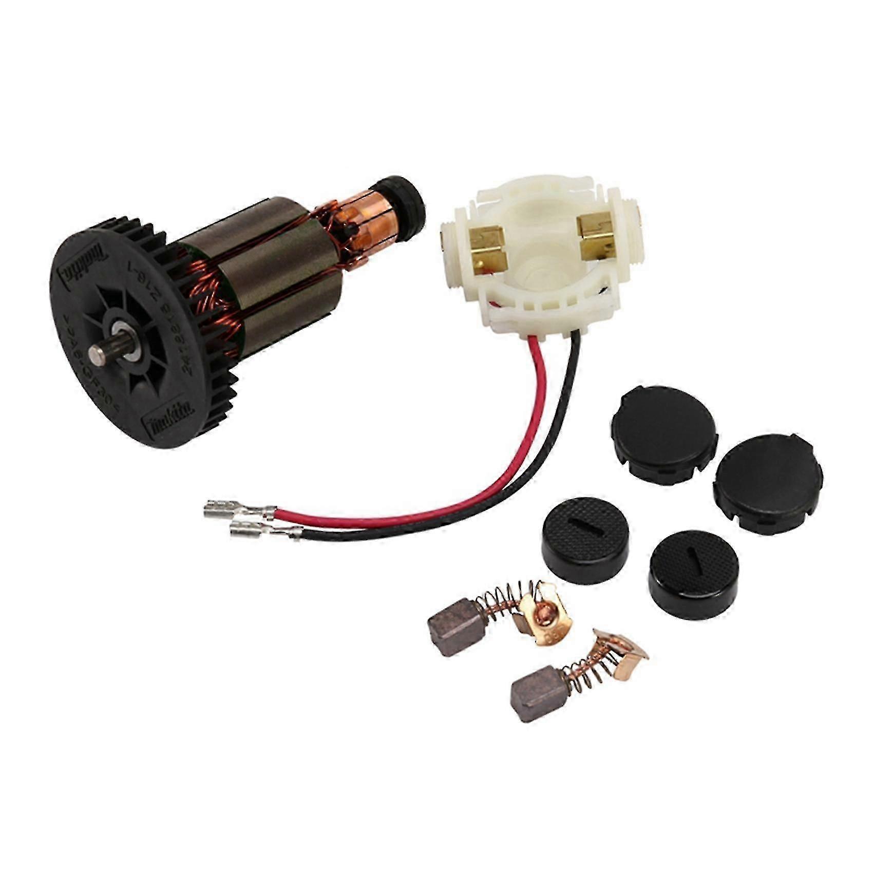 Brush Holder+caps+cover+brushes+armature For Cb430 Bga450 Bga452 Dga452 Dga452rmj Dga452sfe Dga452fe3 Dga452rfe
