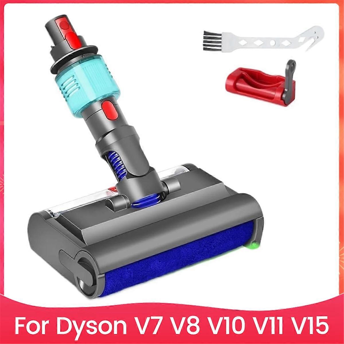 Vacuum Cleaner Wet and Dry Washing Brush Head for V7 V8 V10 V11 V15 Green Light Cleans and Dries Har