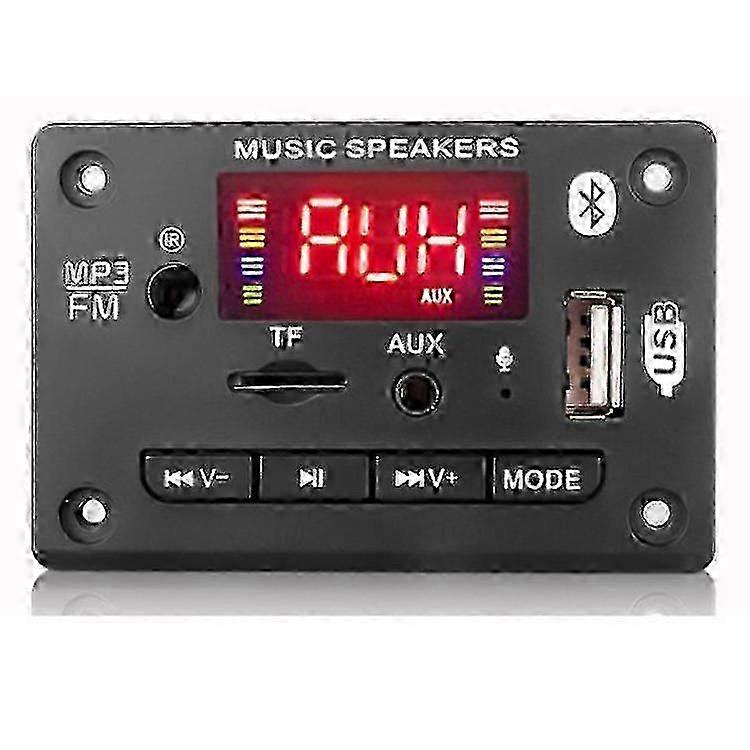 Mp3 Decoder Board Dc7v-18v Amplifier Recording Function Bluetooth-compatible