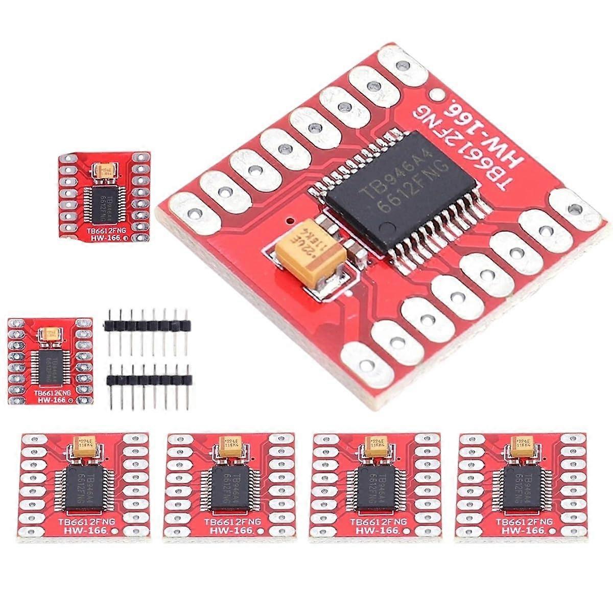 TB6612FNG Motor Driver Controller Module 1.2A 8 Pin Dual DC Stepper Motor Driver for Arduino Microcontroller 3/2/1pcs