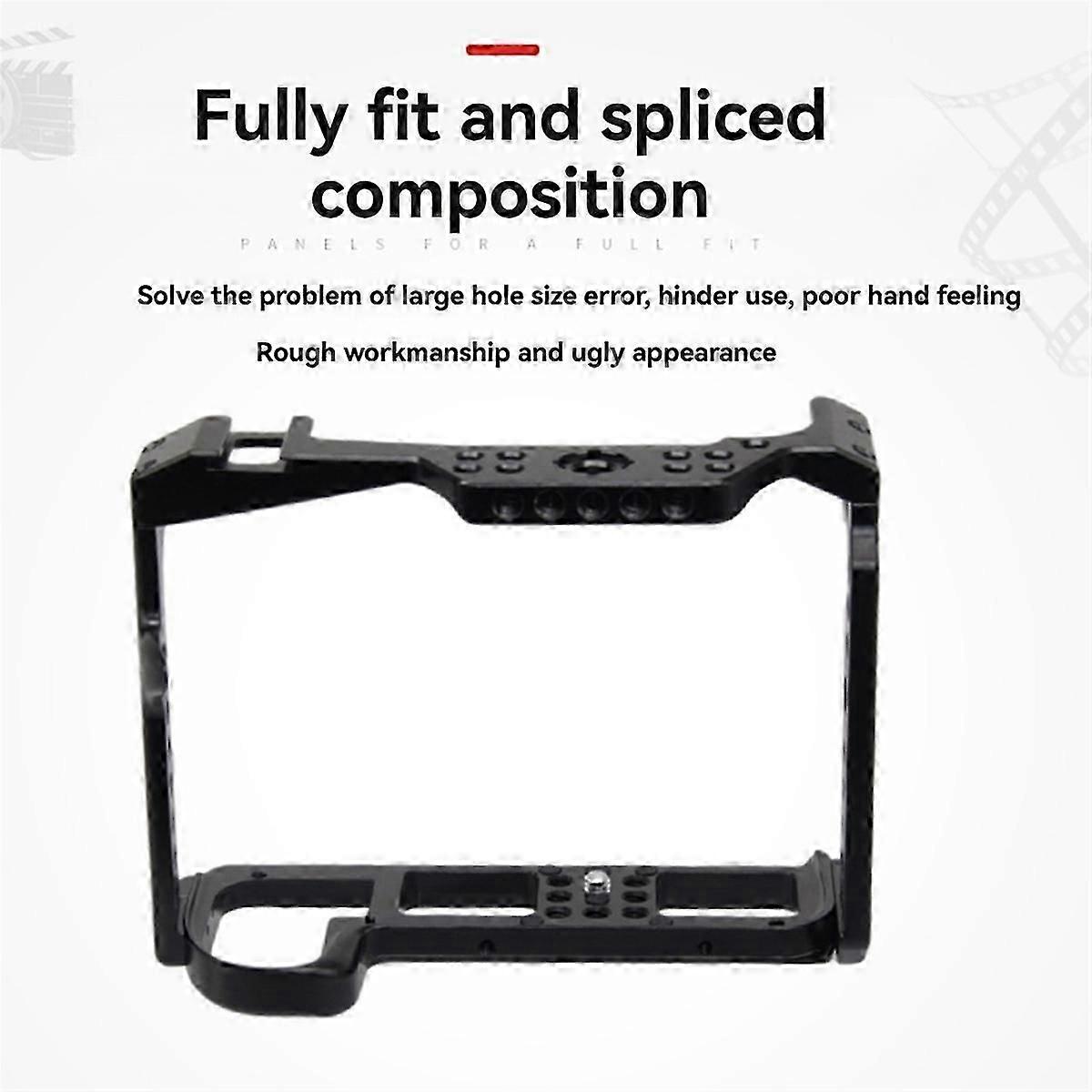 Camera Rabbit Cage for Panasonic S1 S1H S1R Camera Stabilizer Protection Frame Quick Release Plate C