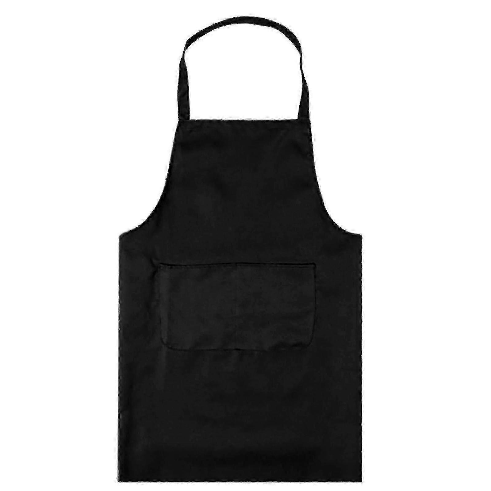 Șorț de bucătărie cu buzunar impermeabil rezistent la ulei fără manșon Șorț de gătit rezistent la grăsime pentru coacere norocos
