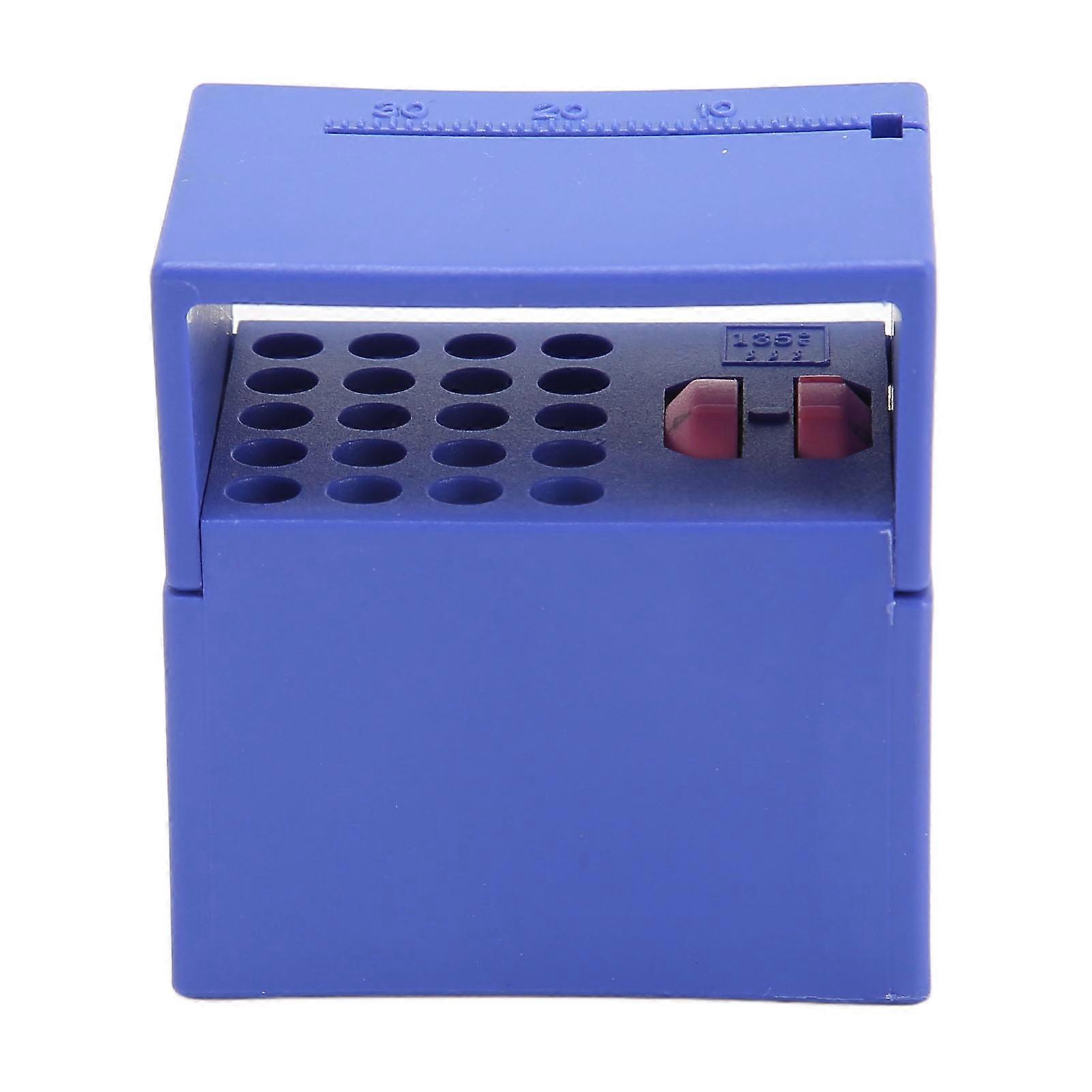 Autoclavable Cleaning Box Professional Dental Bur Endodontic File Holder with Measuring Scale