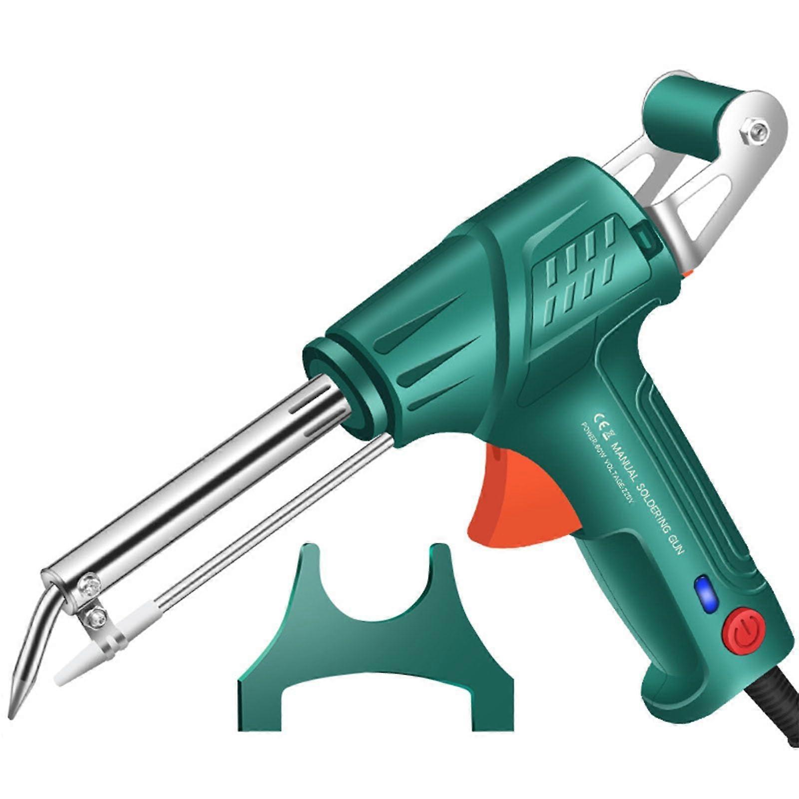 Multi-Function Soldering Iron Set, External Heating Soldering Gun with Adjustable Temperature, Compatible with Various Materials