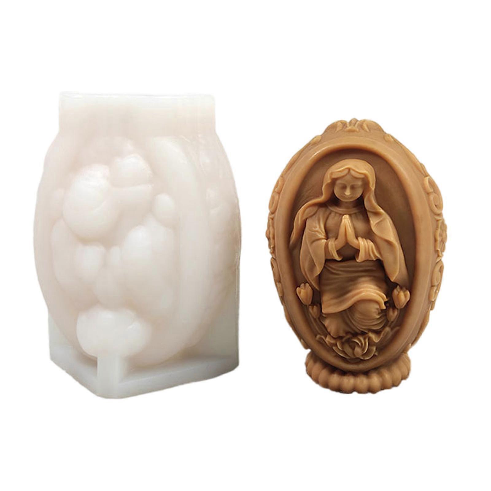 Silicone Molds Candle Molds 3D Easters Eggs Plasters Molds Casting Molds Ornament Molds Epoxy Resin Molds