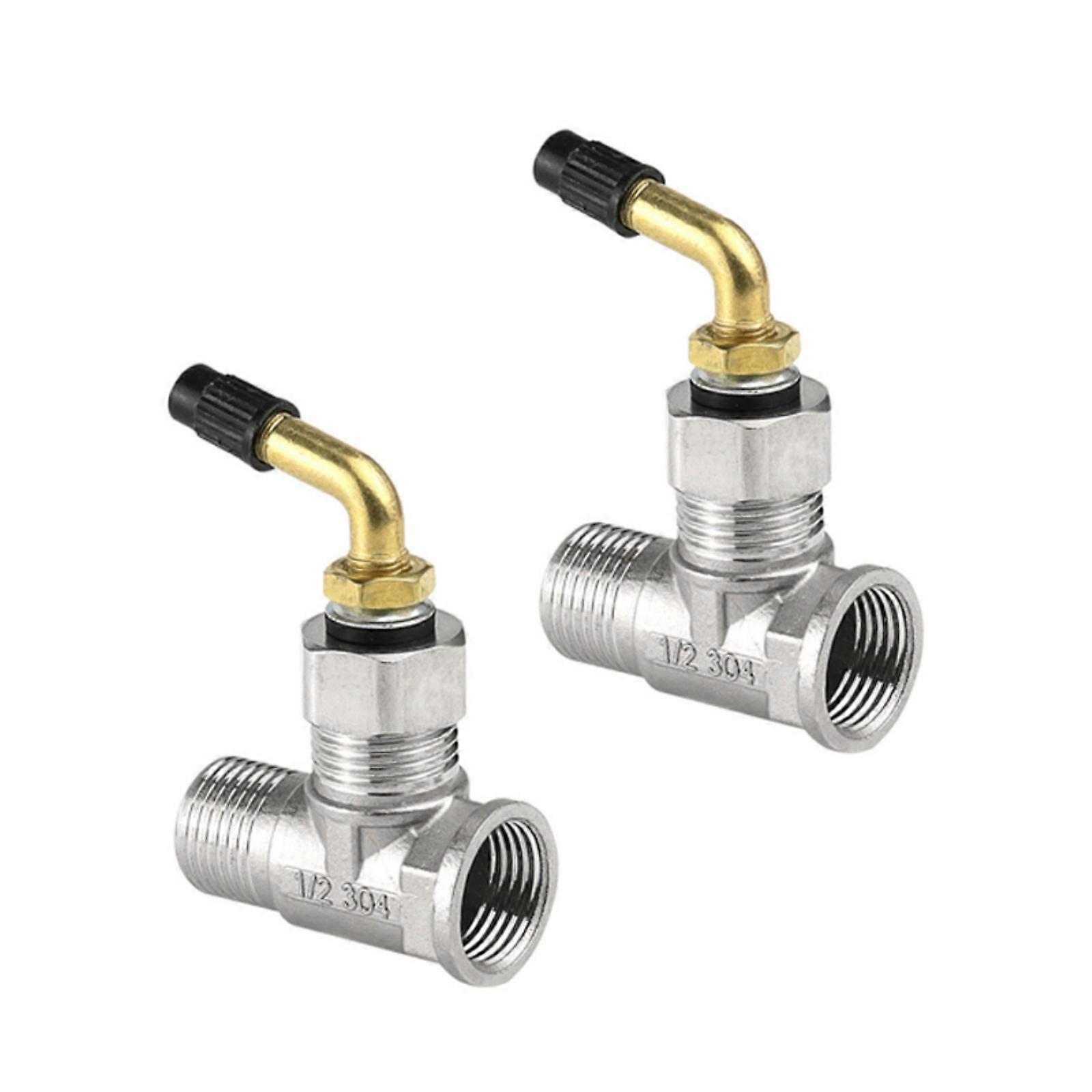 Pair of Practical Faucet Extensions Accessory With Standard Port Convenient for Home and Outdoor Applications Use