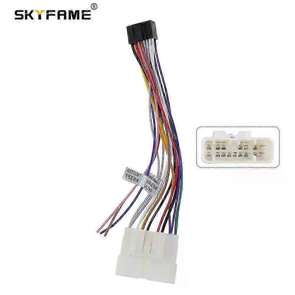 Gilt für: Auto 16pin Kabelbaum Adapter Android Radio Stromkabel Geeignet für Isuzu D-MAX S10 Colorado Blazer