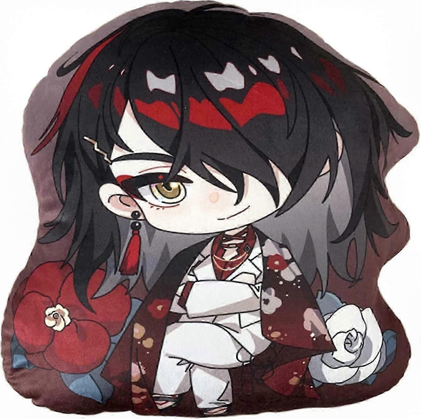 Anime Cosplay Plush Cushions for Various Brands, 15.7 inches Stuffed Throw Pillows for Bed and Sofa, Plush Doll Toys