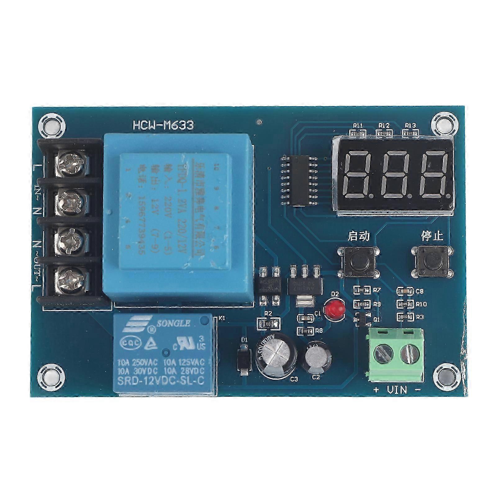 220V Lead acid Lithium Storage Battery Charging Controller Module Switch Protection Board