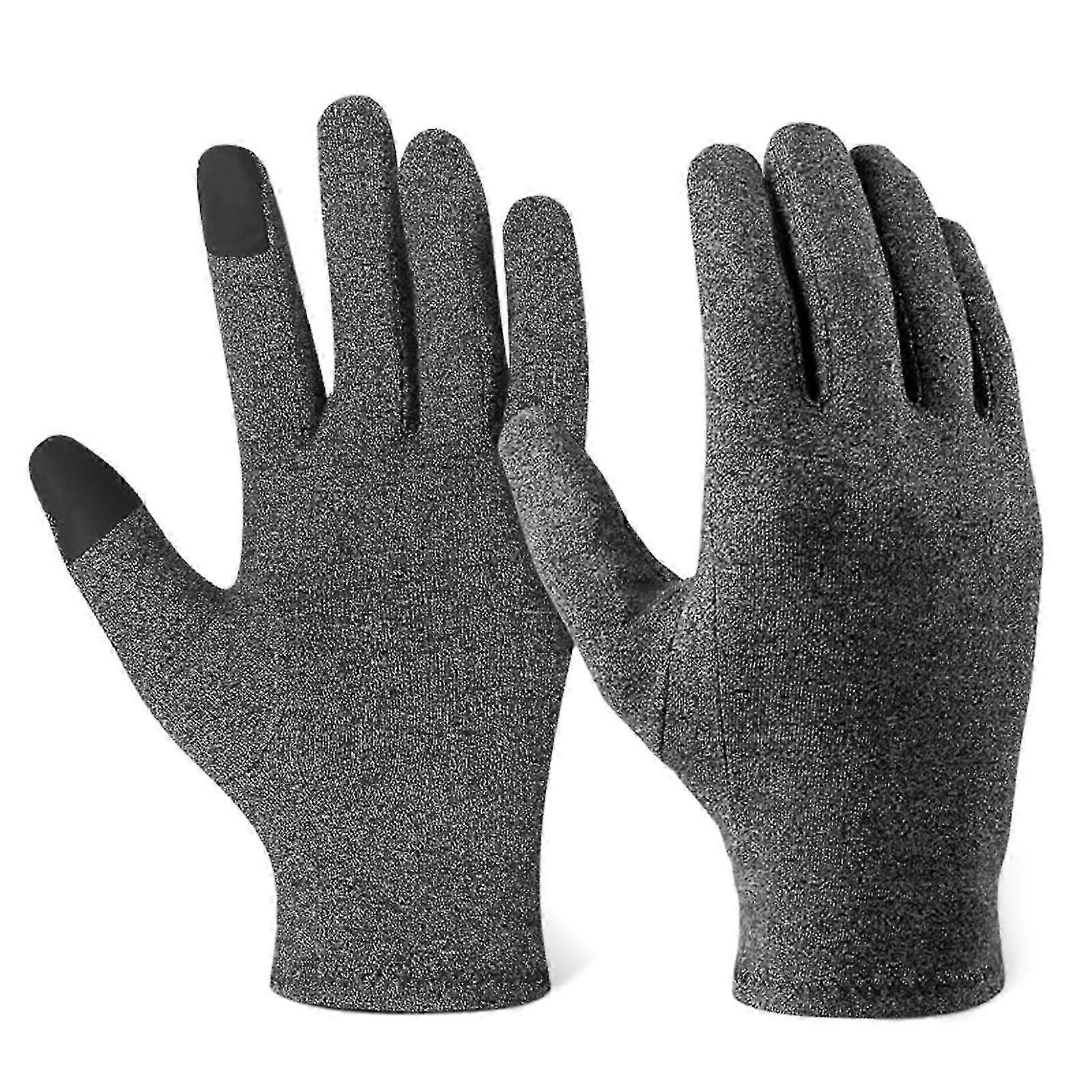 Compression Full Finger Arthritis Gloves With For Touch Screen Fingers For Women