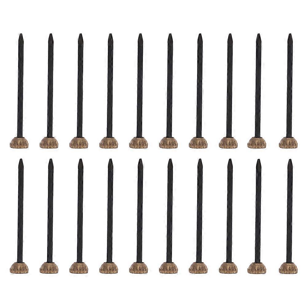 Golden Iron Hanging Nails with Storage Box for Home Use 100 Pcs