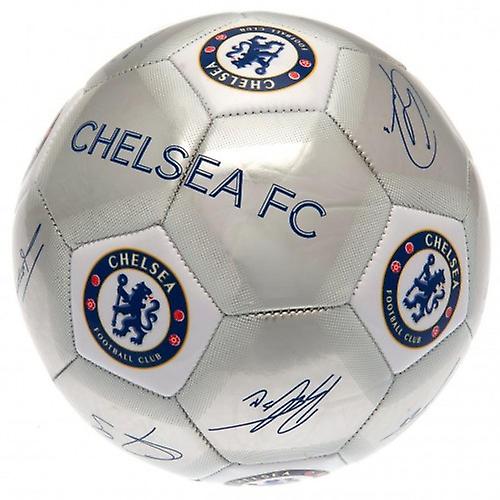 Chelsea FC Drukowane podpisy piłkarzy Podpisana Piłka nożna