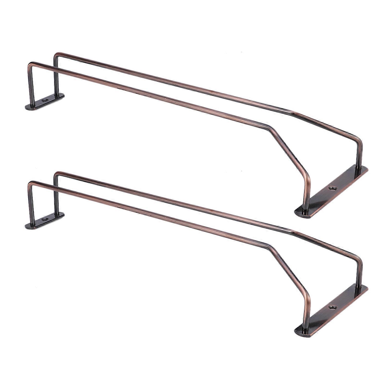 Glasses Rack, Space-Saving Under Cabinet Wine Glass Holder for Optimal Storage