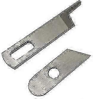 Lower Knife Spare Part Set for Overlock Machines Compatible with Certain Brands